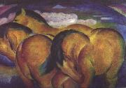 Franz Marc Little Yellow Horses (nn03) Spain oil painting artist